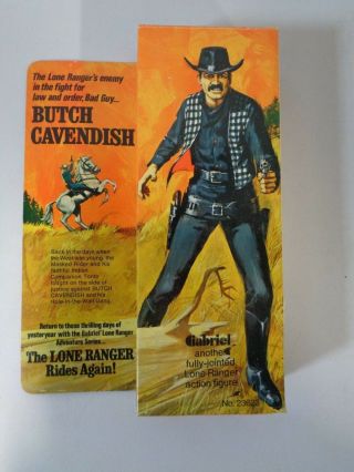 1974 Gabriel Lone Ranger Butch Cavendish (1)