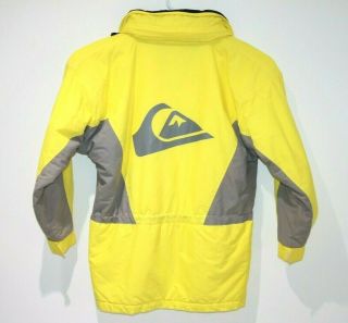 Quiksilver Vintage Retro Snow Outdoor Jacket Size Small Rare Logo Made In Aus 2