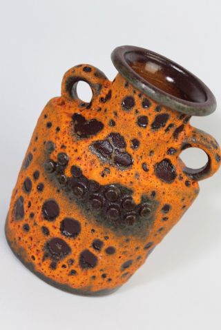 Ue Keramik Robot Vase 1837 18 1960s Fat Lava Vintage West German Pottery