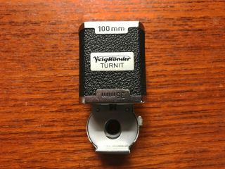 Voigtlander Prominent vintage 35mm film camera with 3 lenses,  cond 4