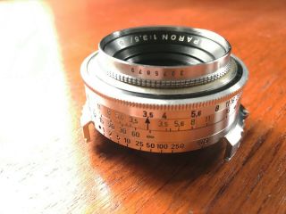 Voigtlander Prominent vintage 35mm film camera with 3 lenses,  cond 8