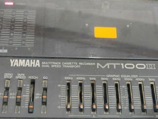 Vintage Yamaha MT100 II Multitrack 4 - Track Cassette Recorder, 5