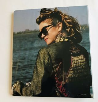 Vintage Madonna Desperately Seeking Susan Three Ring Binder Patricia Arquette 2