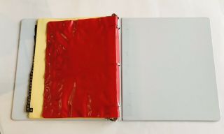 Vintage Madonna Desperately Seeking Susan Three Ring Binder Patricia Arquette 6