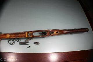 Pre WW2 German Wiemar Gewehr 98 GEW 98 G98 M98 Mauser Rifle Stock 1920 Proofs 7