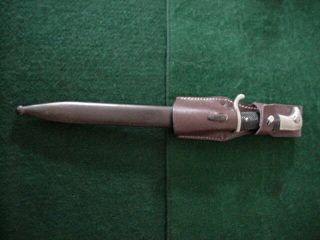 Wwii German Dress Dagger Knife Bayonet Non Maker Marked Blade