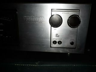 Vintage Luxman M - 4000 Power Amplifier. 6