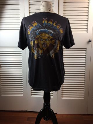 Vintage 1982 Van Halen Concert Tour Tee 80’s Rock T Shirt Size Medium 2