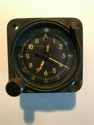 Vintage - Aircraft Clock Waltham Watch A - 13a