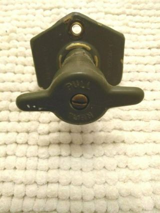 Vintage Delco Remy Battery Disconnect Switch Pull Turn Type Old Hot Rod Scta