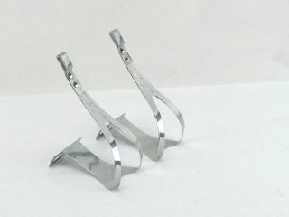 Christophe Extra Large Toe Clips Special Xl Vintage Road Track Bike Mtb Nos