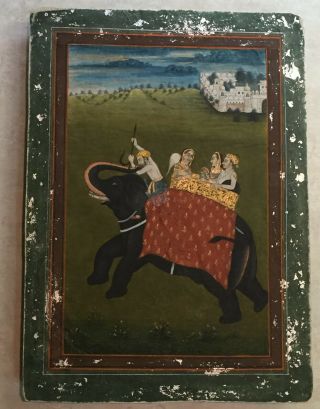 Antique Moghul Painting