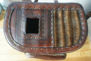 MACMONIES hand made Zipper Top Creel with shoulder strap Portland,  OR 3