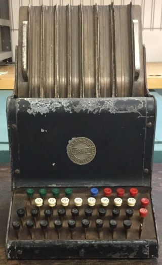 Vintage Brandt Automatic Cashier Machine 2