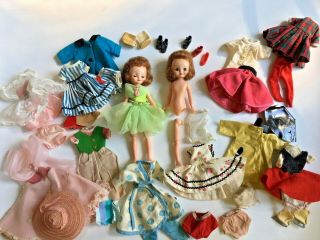 2 Vintage1950s Betsy Mccall Dolls,  Betsy Mccall Doll Clothes