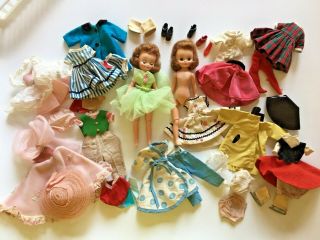 2 Vintage1950s BETSY McCALL DOLLS,  Betsy McCall doll CLOTHES 2
