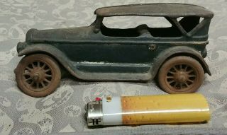 Antique Ac Williams Cast Iron Lincoln Touring Car Rare Vintage Toy