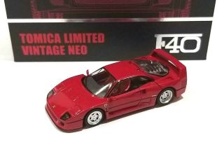 Tomica Limited Vintage Neo Ferrari F40 (red) 1/64