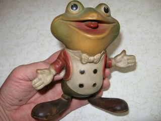 Froggy The Gremlin Ed Mcconnell Rempel 1948 Rubber Toy 5 " Soft And Pliable