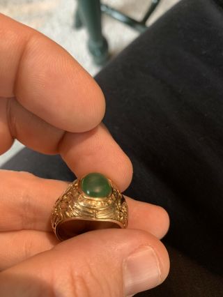 West Point 1935 Tiffany & Co.  14KT gold class ring 5