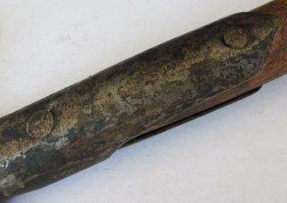 WWI WWII GERMAN TRENCH SHOVEL MARKED RARE 5