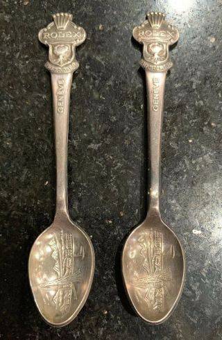 Vintage Decorative Rolex Bucherer Of Switzerland Spoon