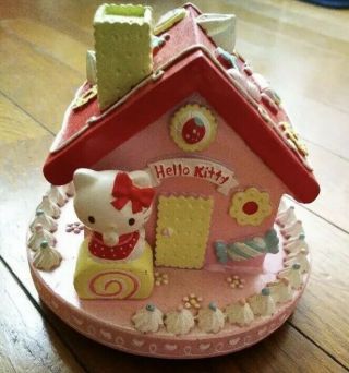 Rare Sanrio Hello Kitty Ceramics Polyresin Vintage Music Box