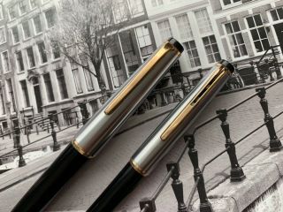 Vintage 1960s MONTBLANC No.  32S PiF and 38S Fountain Pen Set 3