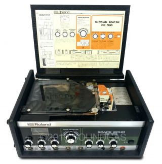 Roland Re - 150 Space Echo Soundgas Serviced Vintage Tape Echo - Inc.  20 Vat
