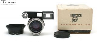 Rare Leica 35mm F1.  4 Summilux " Steel Rim " M Mount Lens 27300