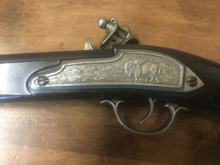 Vintage Toy Cap Gun Hubley Buffalo Rifle Hard To Find