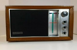 Great Vintage Panasonic Re 7259 Am - Fm Dual Band Retro Tabletop Radio