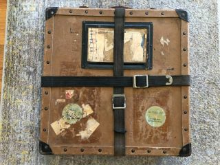 Vintage 35mm FEATURE Film Reel Canister Case Box Mailer,  MAN CAVE 2