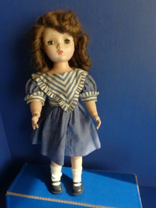 Vintage 17 " Madame Alexander Sweet Violet Doll - Jointed - Cissy Face Replaced Wig