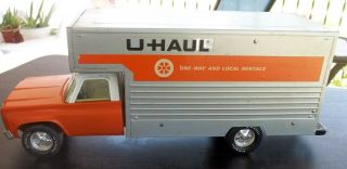 VINTAGE 1970 ' s NYLINT FORD UHAUL MOVING TRUCK VAN USA MADE ROCKFORD IL 2