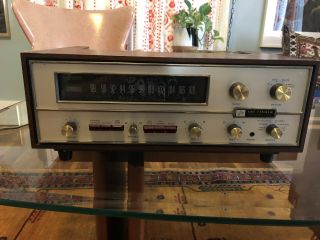 Vintage The Fisher 600 Stereo Receiver,  Tuner Amplifier 600 - T Tube Hybrid As - Is