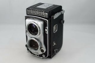 [very Rare ] Fuji Fujicaflex Tlr Camera W/fujinar 83mm 8.  3cm F/2.  8 From Japan