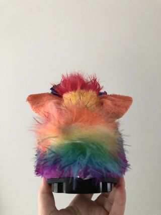 Vintage furby Gay Pride Rainbow custom Furby Art Piece Love Wins 5