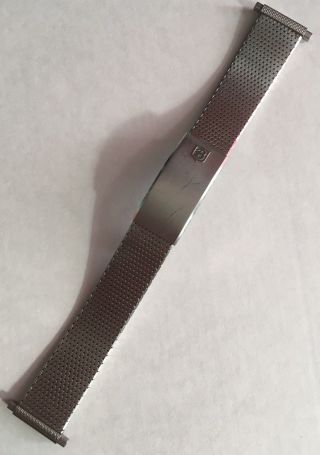 Vintage Mesh Stainless Steel Bracelet Wrist Watch 18mm
