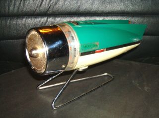 Rare Vintage Sharp Model Bh - 351 Rocket Ship Transistor Radio 1959