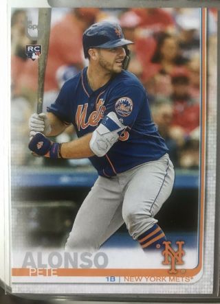 2019 Topps Series 2 Pete Alonso Rookie Vintage Stock 59/99