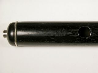 Antique Boehm System Grenadilla Wood & Silver C - Flute by W.  R.  Meinell of N.  Y. 5