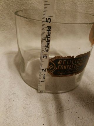 Vintage 1 Cent Regal Gumball Machine Glass Globe Container 7