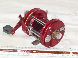 Vintage Fishing Reel Marked Abu Garcia Ambassadeur No 6000 Made In Sweden