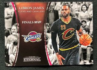 LeBron James 2016 - 17 Panini Eternal Logoman 1/1 Tag SP Patch ERROR,  Bonus RARE 3