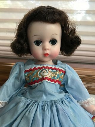 Vintage Madame Alexander Lissy Pamela doll with brunette wig 2