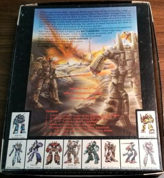 FASA Vintage 1984 Battledroids Game; All compnents - Pre - Lawsuit Battletech 2