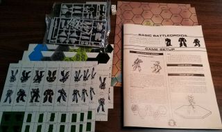 FASA Vintage 1984 Battledroids Game; All compnents - Pre - Lawsuit Battletech 6