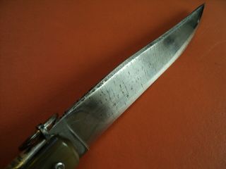 huge antique french montagnac 1920s navaja folding hunting knife luxury 52cm 9