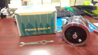 Old Vintage Penn 2/0 Senator 111 Saltwater Game Fishing Rod Reel